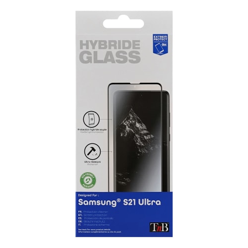Protection d'écran intégrale pour Samsung Galaxy S21 Ultra3