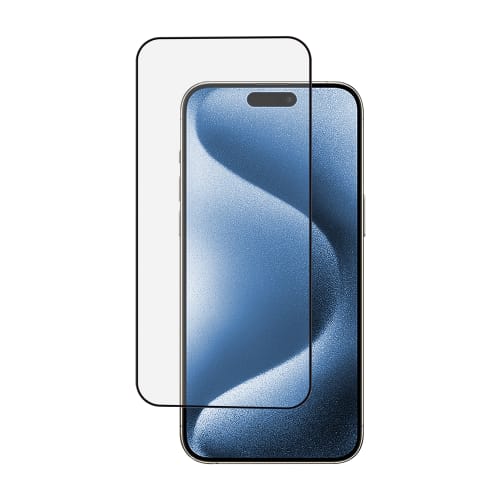 Protection intégrale en verre trempé pour iPhone 16 Pro