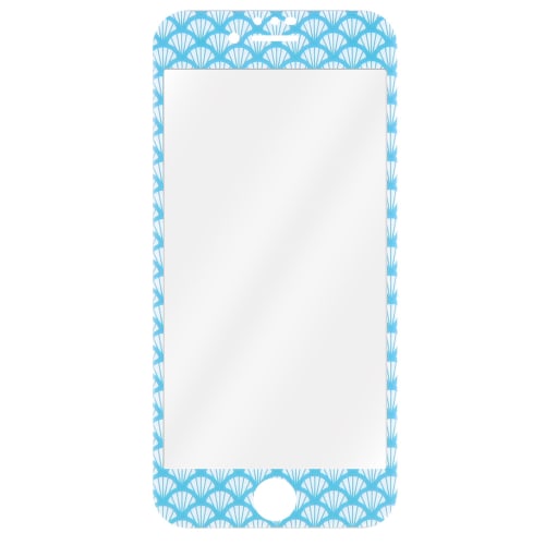 PROTEC VERRE IPHONE 8/7/6-BLEU2