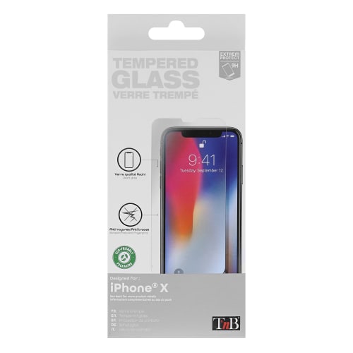 Protection en verre trempé pour iPhone X.2