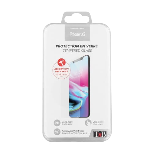 Protection en verre trempé pour iPhone XS.2