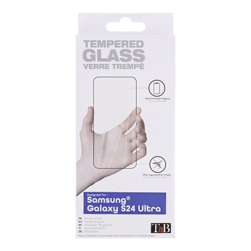 Protection intégrale en verre trempé pour Samsung Galaxy S24 Ultra2