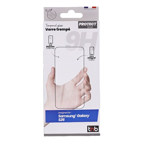 Protection intégrale en verre trempé pour Samsung S263