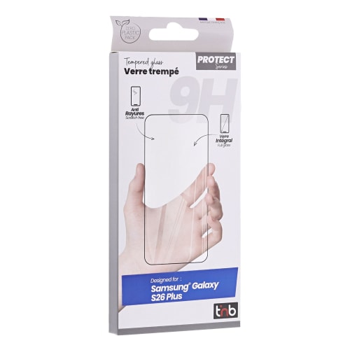 Protection intégrale en verre trempé pour Samsung S26 PLUS2