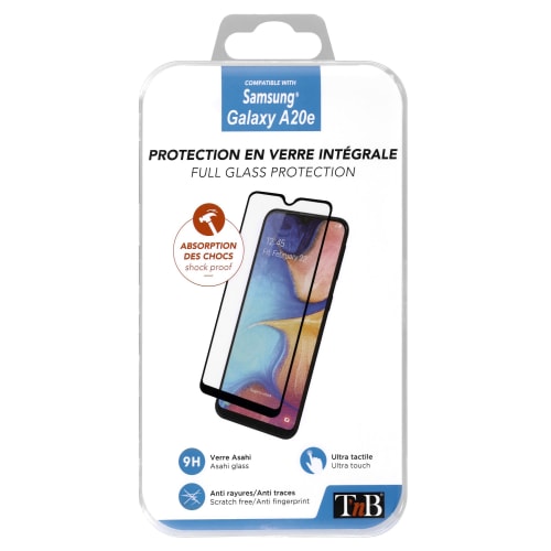 Full Cover Tempered Glass Screen Protector for Samsung Galaxy A20E2