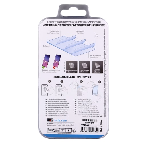 Full Cover Tempered Glass Screen Protector for Samsung Galaxy A71 and Note 10 lite3