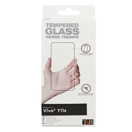 Protección completa de cristal templado para Vivo Y11S1