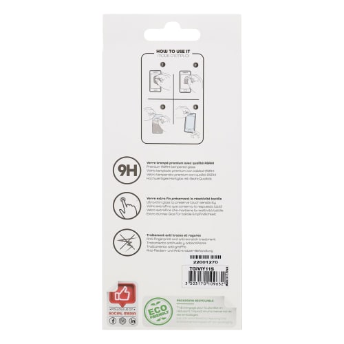 Protección completa de cristal templado para Vivo Y11S2