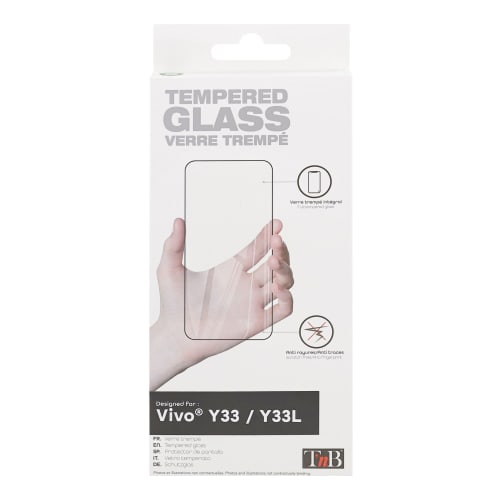 Full Cover Tempered Glass Screen Protector for Vivo Y33L1