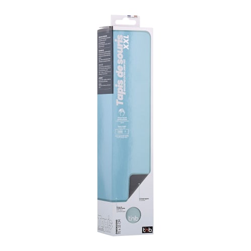 Sous main tapis de souris souple XXL - bleu3