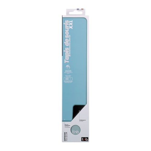 Sous main tapis de souris souple XXL - bleu2