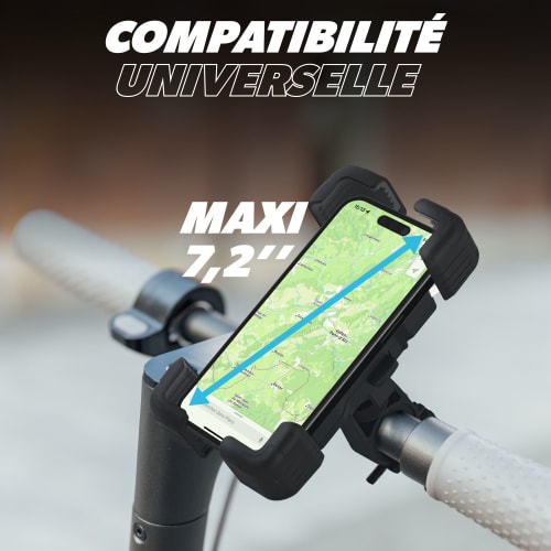 Soporte para smartphone reforzado con bloqueo automático - universal para bicicleta/scooter5