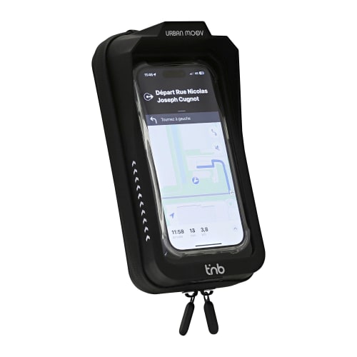 Support smartphone en coque rigide résistant à l'eau avec système QUICK LOCK - universel vélo / trottinette1
