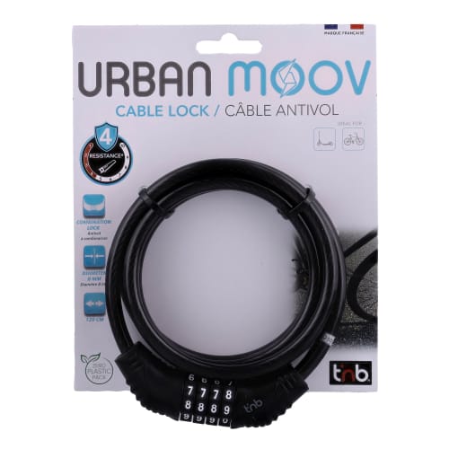 Antivol spirale à code5