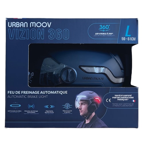 VIZION 360 Helmet - Size L - Black4