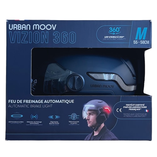 VIZION 360 Helmet - Size M - Black4