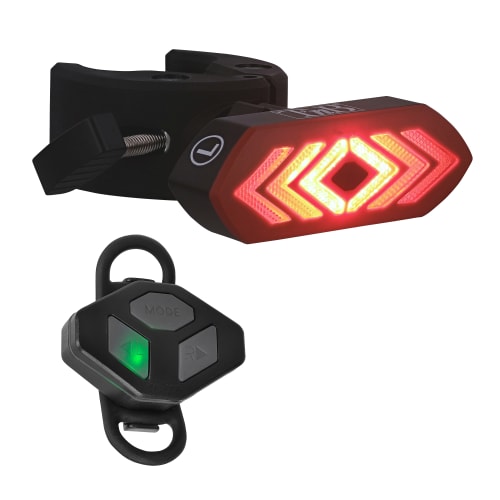 Directional rear light for bicycle and scooter1