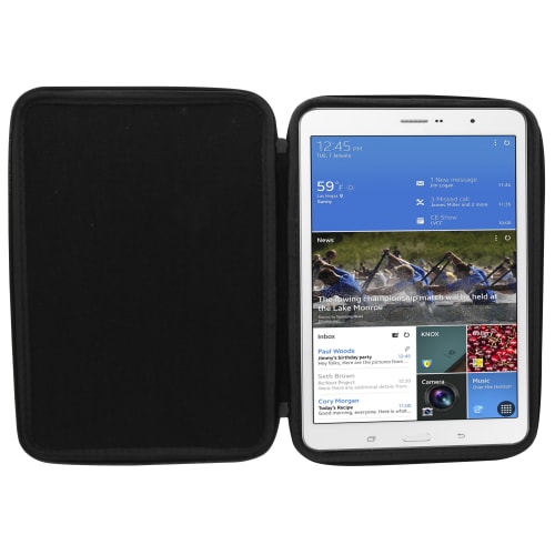 Funda SUBLIM negra para tablet de 7