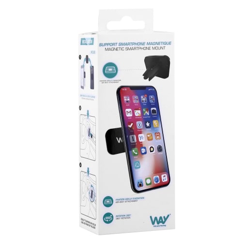 Support aimanté grille d'aération WAY7