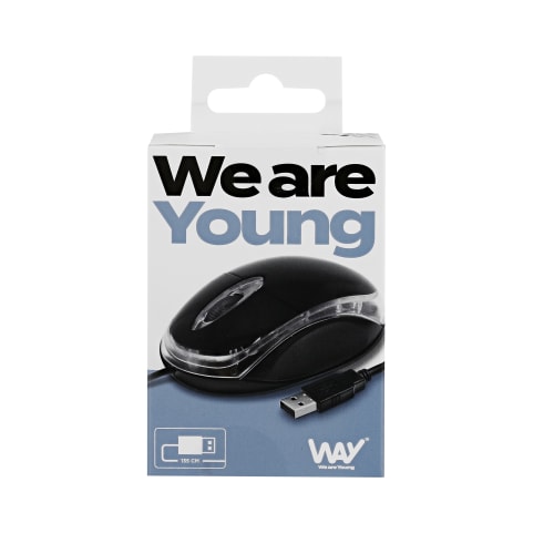 Souris filaire ultra compact WAY7