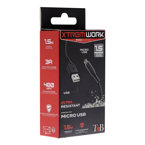 XTREMWORK Reinforced Micro USB Cable2