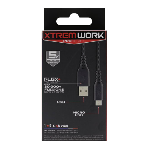 XTREMWORK Reinforced Micro USB Cable4