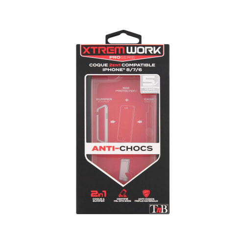 Coque de protection pour iPhone 8/7/6 XTREMWORK4