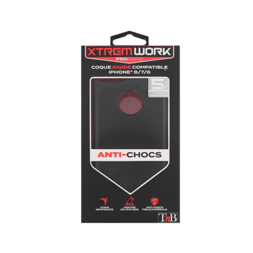 Coque de protection pour iPhone 8/7/6 renforcée XTREMWORK5