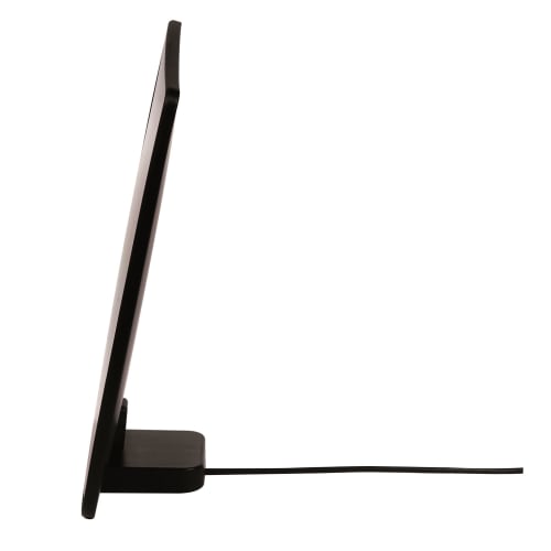 Antenne Intérieure TNT Amplifiée 50 DB Metronic - Filtre 4G Inclus - Design Plat - Pour Mur Ou Meuble