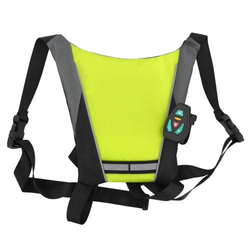 Signal vest with directional LEDs