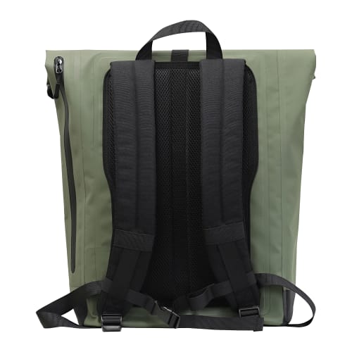 Mochila enrollable impermeable 20 25L VERDE