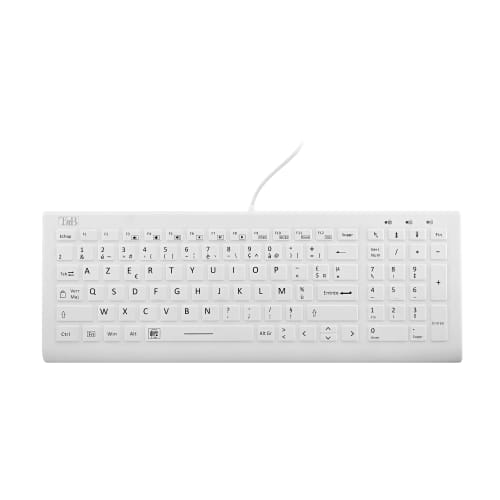 Clavier filaire médical IP68 AZERTY (FR)