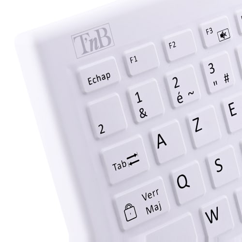 Clavier filaire médical IP68 AZERTY (FR)