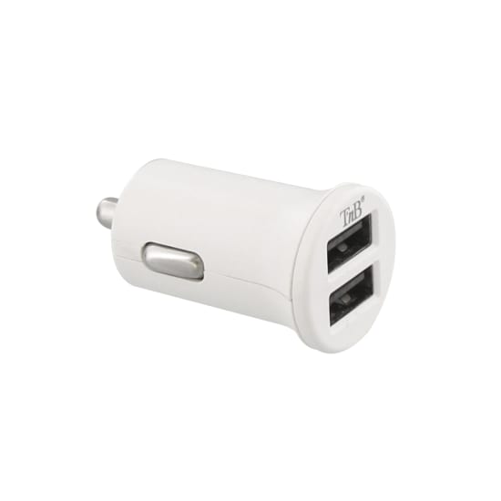 2XUSB-A 12W compact cigarette lighter charger