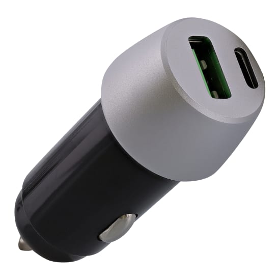 Chargeur allume-cigares 1XUSB-A et 1XType-C 38W