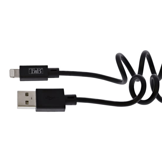 Twisted USB to Lightning Cable