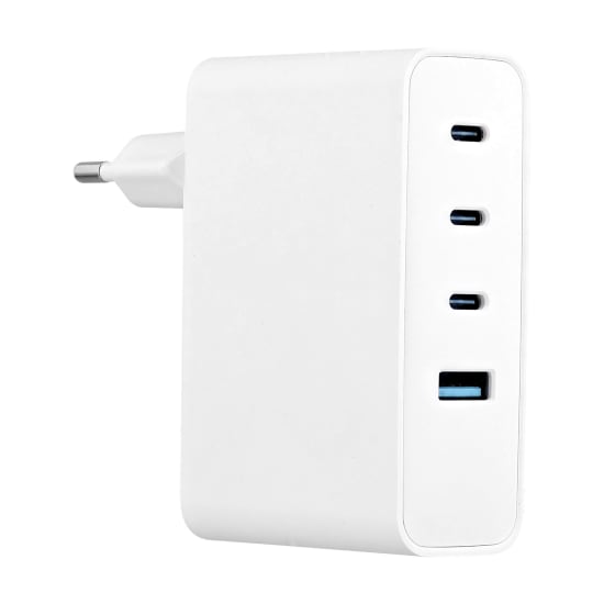 Cargador GAN de 100 W USB-C y USB-A - cable de 2 metros incluido