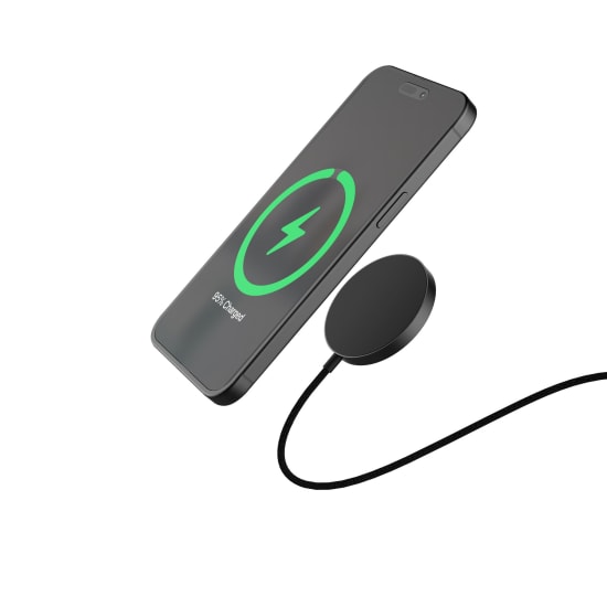 Cargador inalámbrico Magnet Pro - 25W - Certificado Qi 2.2 - USB-C - Compatible con MagSafe