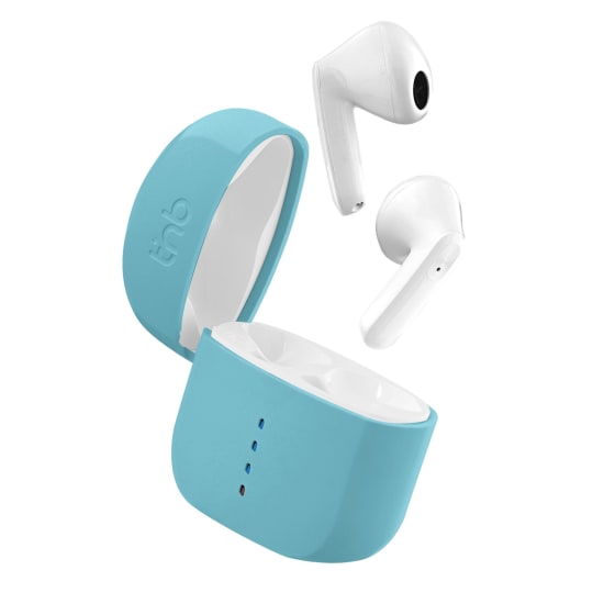 Écouteurs sans fil ZIP semi intra-auriculaires bleu