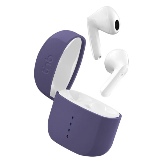 Écouteurs sans fil ZIP semi intra-auriculaires violet