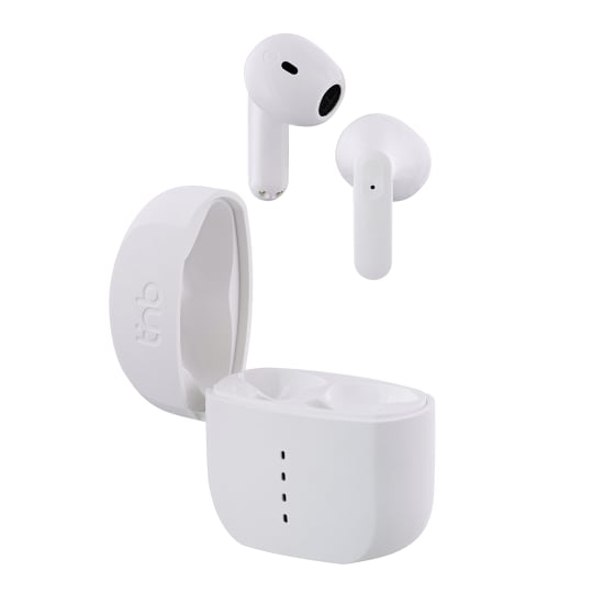 ZIP Semi In-Ear Wireless Headphones White