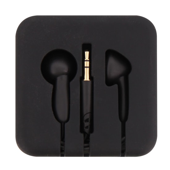 Auriculares POCKET con conector jack negro