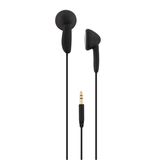 Auriculares POCKET con conector jack negro - 2