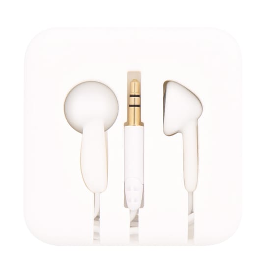 Auriculares con cable POCKET jack blancos