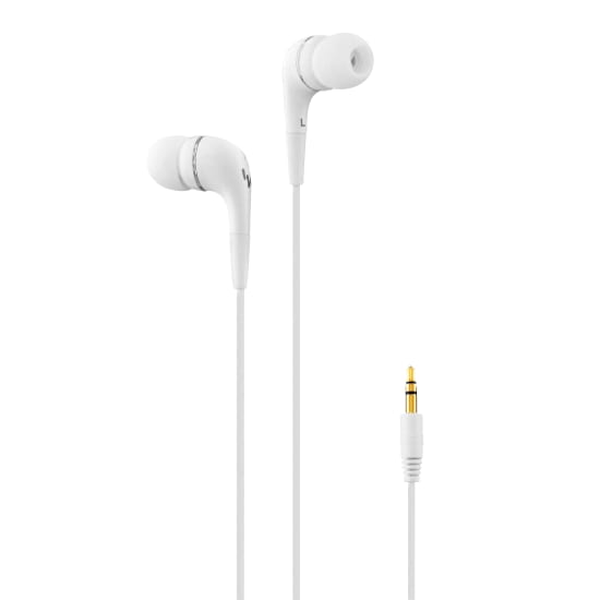 Conector para auriculares con cable PURE blanco