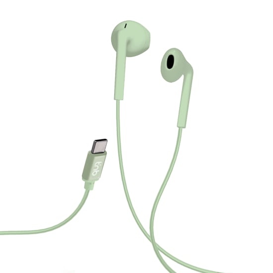 C-BUDS Type-C Wired Earphones Green