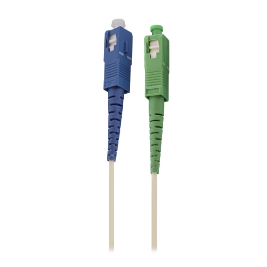 SC/APC to SC/UPC fiber optic cable - 2m - 2