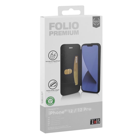 Etui folio premium pour iPhone 12 / 12 Pro - 2