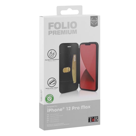 Etui folio premium pour iPhone 12 Pro Max. - 2