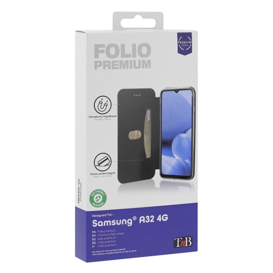 Funda tipo folio premium para Samsung Galaxy A32 4G - 2